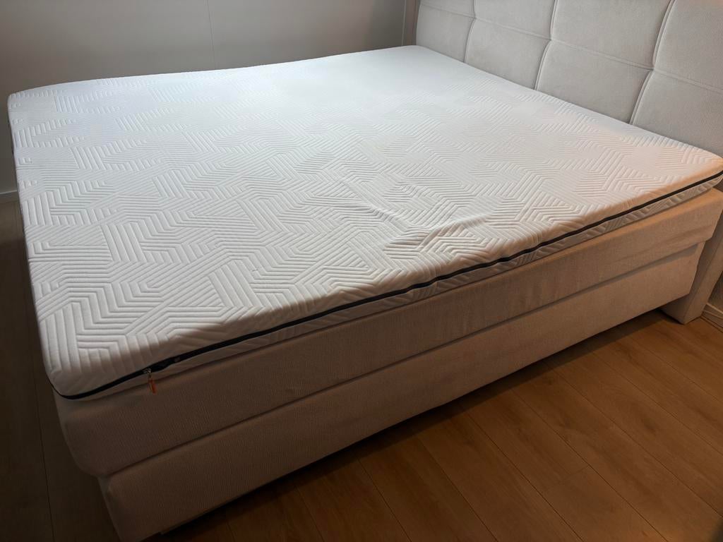 Emma AirGrid Topper 180x200 – bijna nieuw – Nijmegen, Huis en Inrichting, Slaapkamer | Matrassen en Bedbodems, Ophalen, Tweepersoons