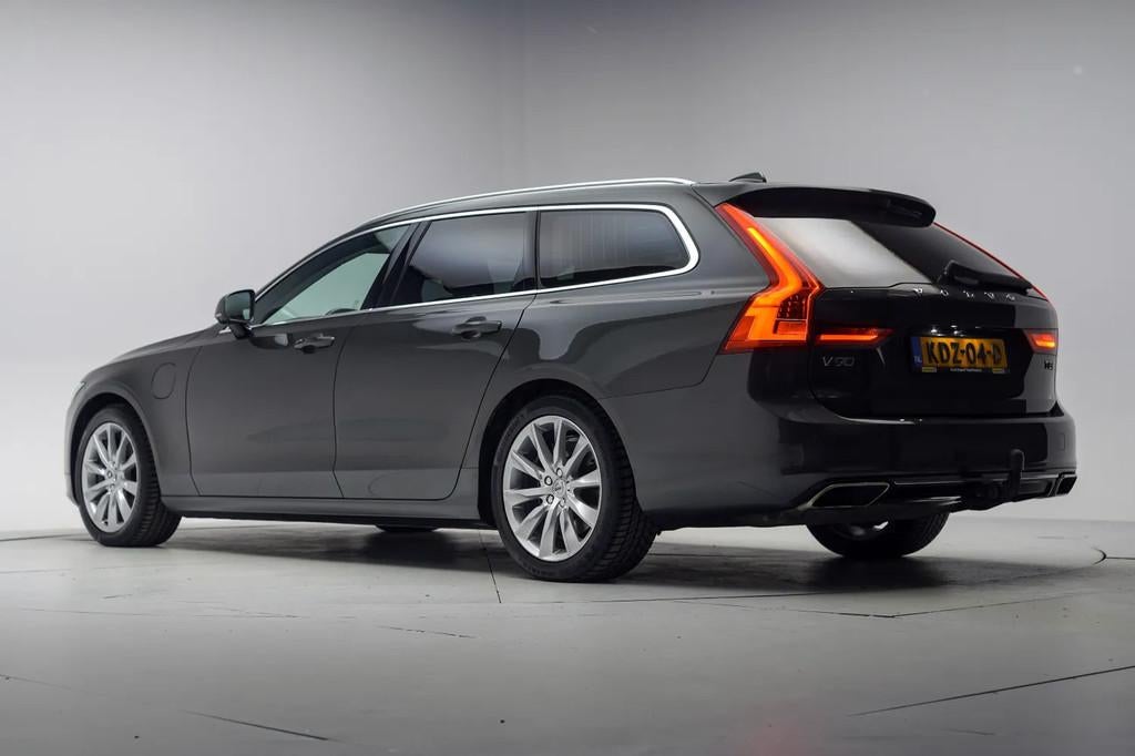 Volvo V90 2.0 T8 Twin Engine AWD Momentum Pro [ Leder Navi 3, Auto's, Volvo, Automaat, 4 cilinders, 1969 cc, Hybride Elektrisch/Benzine