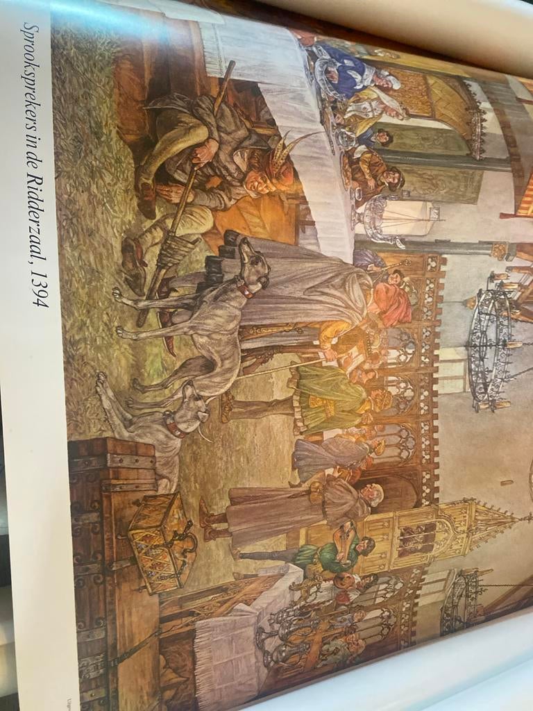 Sprooksprekers in de Ridderzaal, 1394 - J.S.INGS, Ophalen of Verzenden, 14e eeuw of eerder, Gelezen