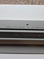 Partij kabelgoten 40x40  en 40x25 grijs en wit nieuw in doos, Doe-het-zelf en Verbouw, Elektra en Kabels, Ophalen, Nieuw