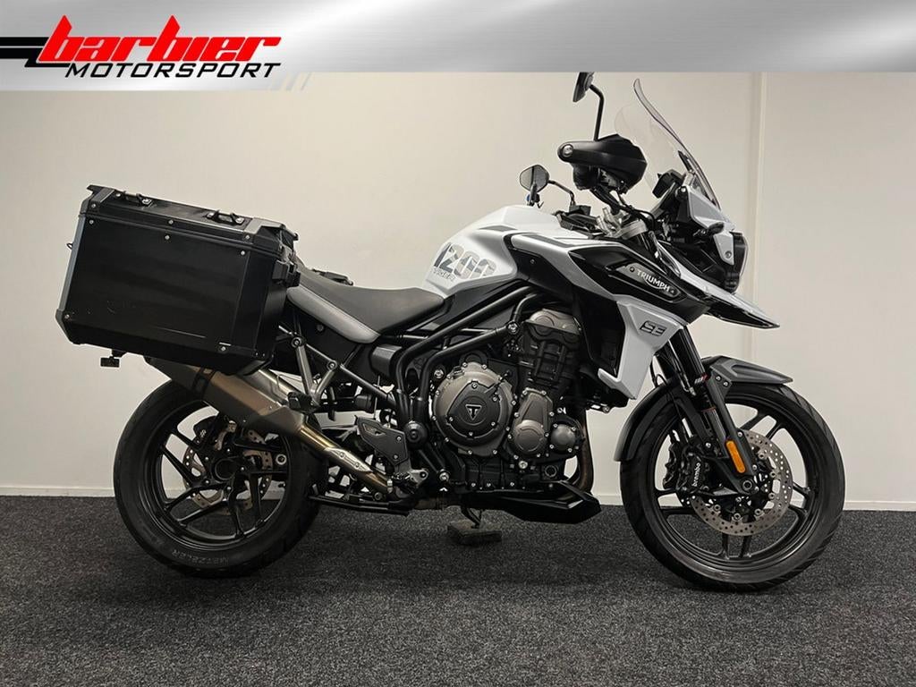 Triumph TIGER 1200 ALPINE EDITION (bj 2021), 1215 cc, Motorrijbewijs A, Bedrijf, Meer dan 35 kW