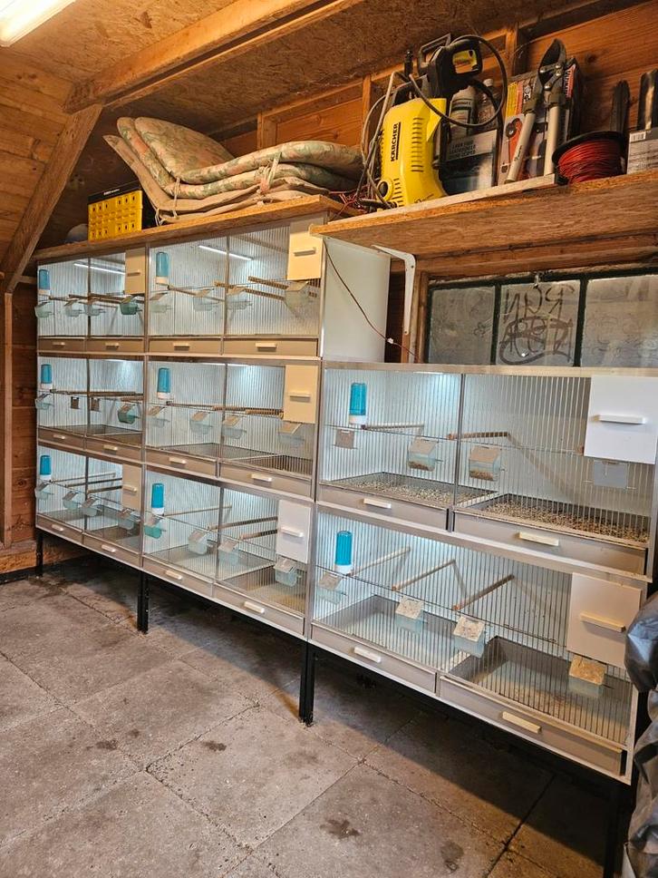 Gehu broedkooien/ kweekkooien, Dieren en Toebehoren, Vogels | Hokken en Kooien, Zo goed als nieuw, Broedkooi of Kweekkooi, Kunststof