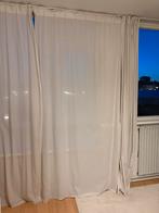 IKEA Gordijnen - Lichtdoorlatend met zoomband, Gebruikt, 100 tot 150 cm, 200 cm of meer, Wit