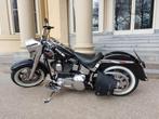 Harley davidson bjr. 2000 FLSTF fatboy 33074 km. Vivid black, Particulier, Chopper
