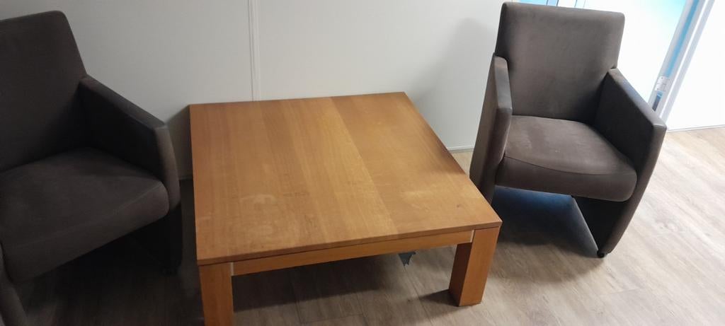 2 fauteuils, Ophalen, Gebruikt, 50 tot 100 cm, Vierkant