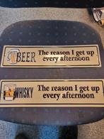 tektstplaatje metaal, Ophalen of Verzenden, Nieuw, Overige typen, Overige