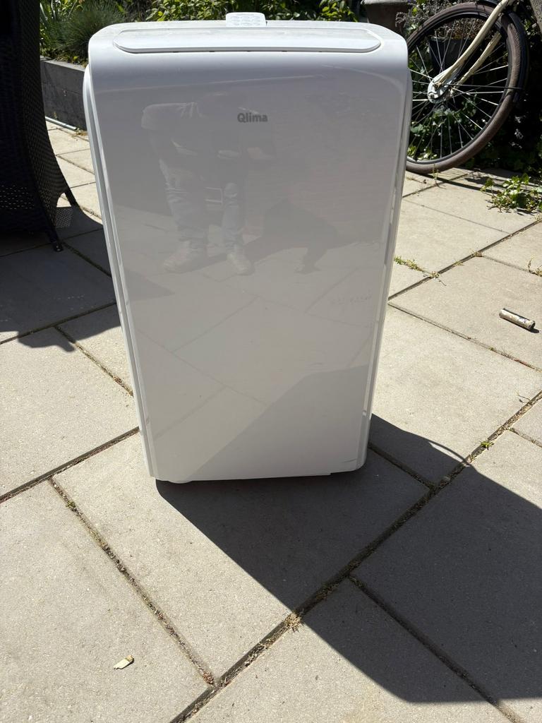Mobiele airco Qlima, Ophalen, Zo goed als nieuw, Mobiele airco, 3 snelheden of meer