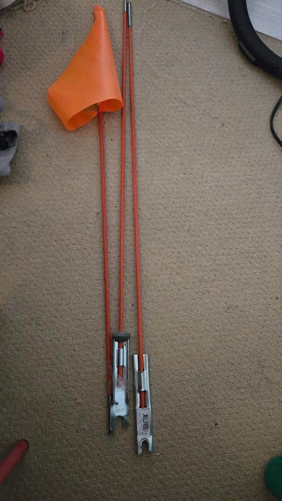 Accessories voor kinderfiets,  flag met stokjes, Fietsen en Brommers, Fietsen | Kinderfietsjes, Verzenden, Minder dan 16 inch