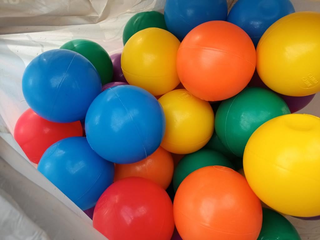 Zak ballenbak ballen - schoon en weinig gebruikt, Ophalen of Verzenden, Zo goed als nieuw, Jongen of Meisje