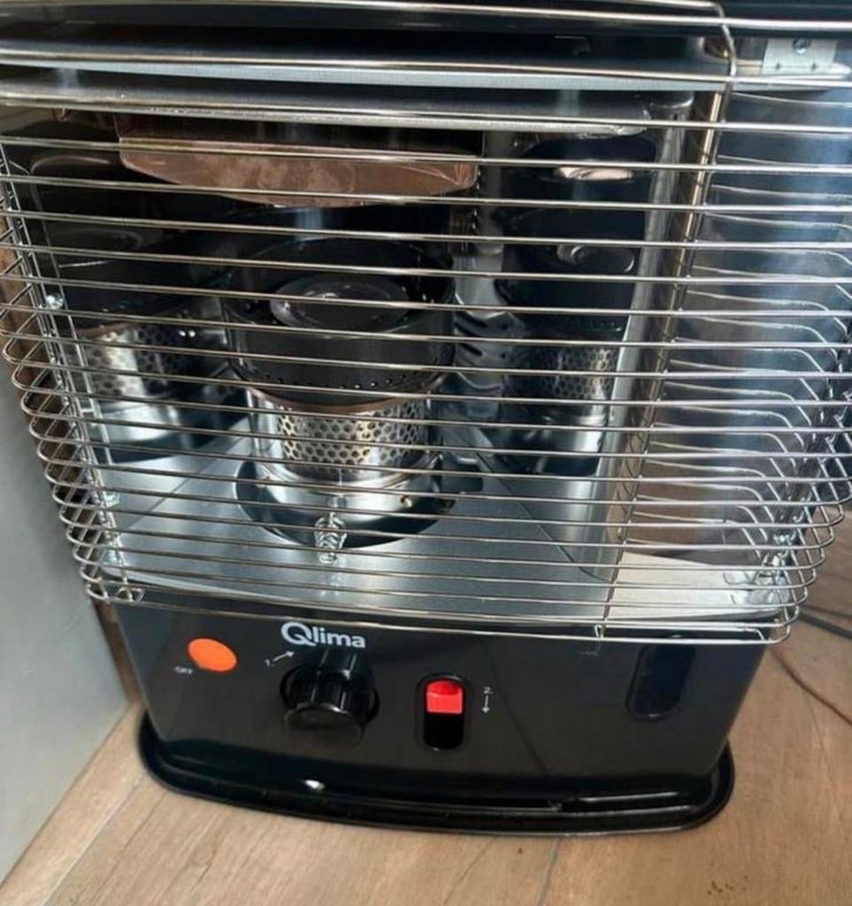 Petroleum kachel Qlima, Huis en Inrichting, Kachels, Ophalen, Gebruikt, Overige brandstoffen, Petroleumkachel