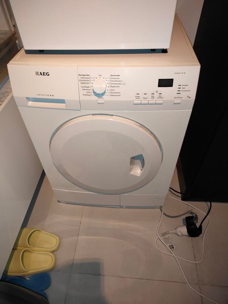 AEG Lavatherm wasdroger - Goede staat, werkt perfect!, 6 tot 8 kg, Gebruikt, Luchtafvoer, Ophalen of Verzenden