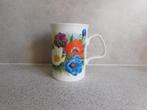 Mok Fine Bone China Spring Flowers Anemone Roy Kirkham, Ophalen of Verzenden, Zo goed als nieuw, Overige stijlen, Kop(pen) en/of Schotel(s)