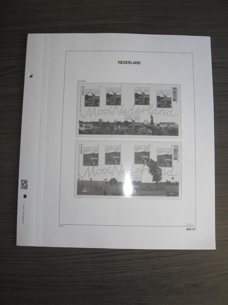 DAVO Luxe album bladen Mooi Nederland 2005 t/m 2011, Leeg., Verzenden, Verzamelalbum