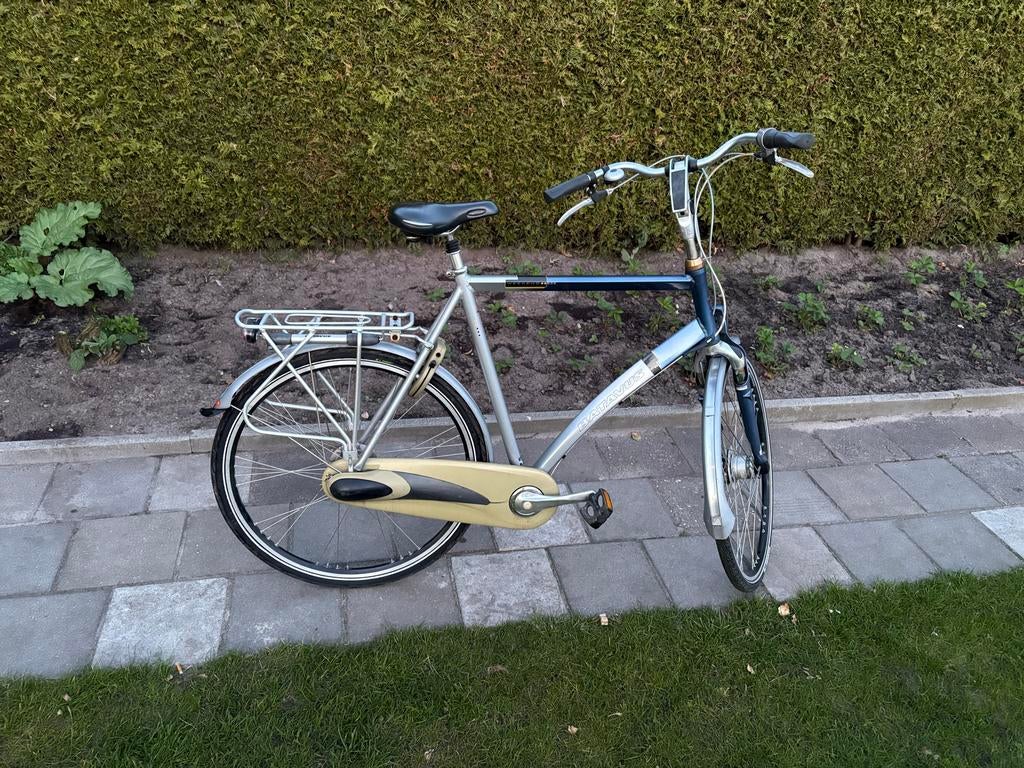 Batavus Weekend Herenfiets 61 cm 8 versnellingen, Fietsen en Brommers, Fietsen | Heren | Herenfietsen, Ophalen, Gebruikt, Velgrem