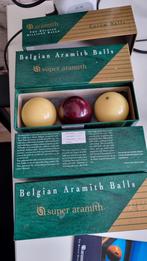 Super Aramith Traditionele Biljartballen Set, Ophalen of Verzenden, Zo goed als nieuw, Keu of Ballen