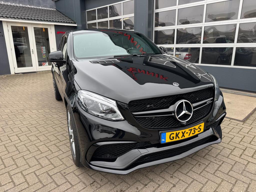 Mercedes-Benz GLE-klasse Coupé AMG 63 S 4MATIC / Pano / Top, Auto's, Mercedes-Benz, 5461 cc, Zwart, Leder, Bedrijf