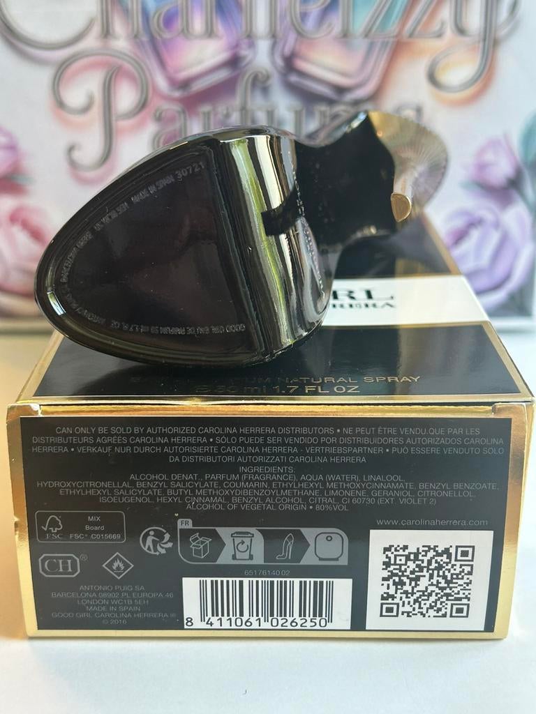 Carolina Herrera - good girl 50ml edp, Ophalen of Verzenden, Nieuw