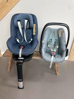 Maxi-Cosi Pebble Plus + Pearl + 2wayFix ISOFIX Set, Ophalen, Verstelbare rugleuning, Zo goed als nieuw, Isofix