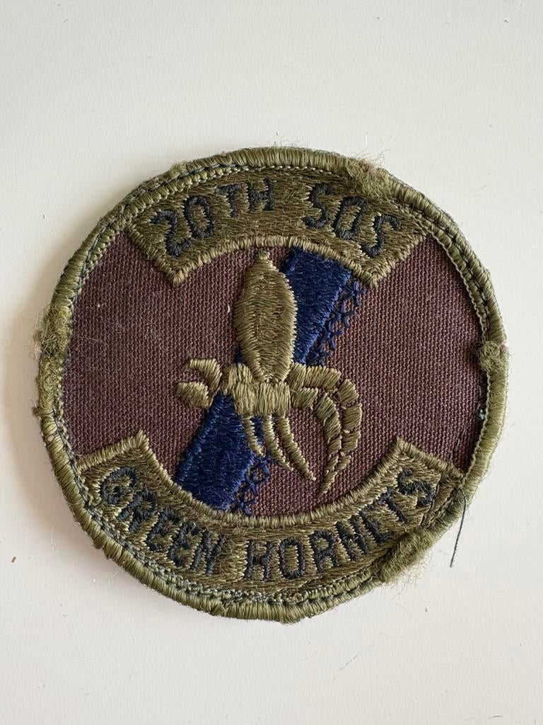 USAF 20th Special Operations Squadron patch, Verzamelen, Militaria | Algemeen, Ophalen of Verzenden, Luchtmacht, Nederland, Embleem of Badge
