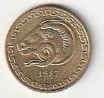 20  cent  1987  Algerije. km. 118, Ophalen of Verzenden, Overige landen, Losse munt
