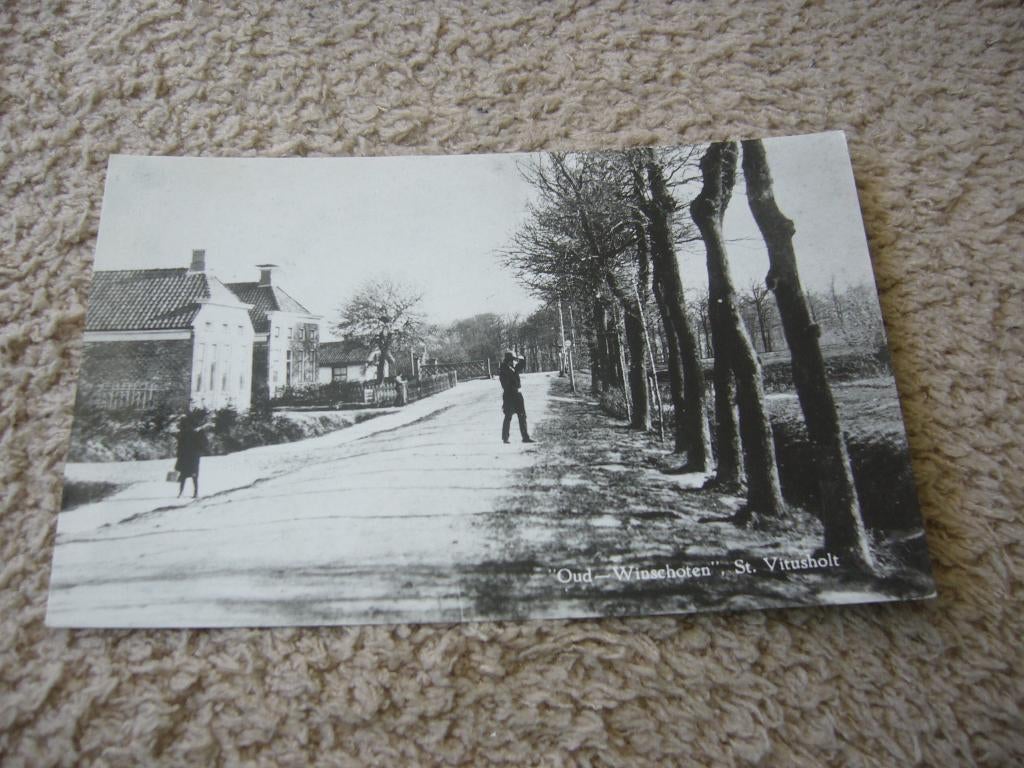 OUD - WINSCHOTEN =  ST. VITUSHOLT, Ophalen of Verzenden, 1940 tot 1960, Ongelopen, Groningen
