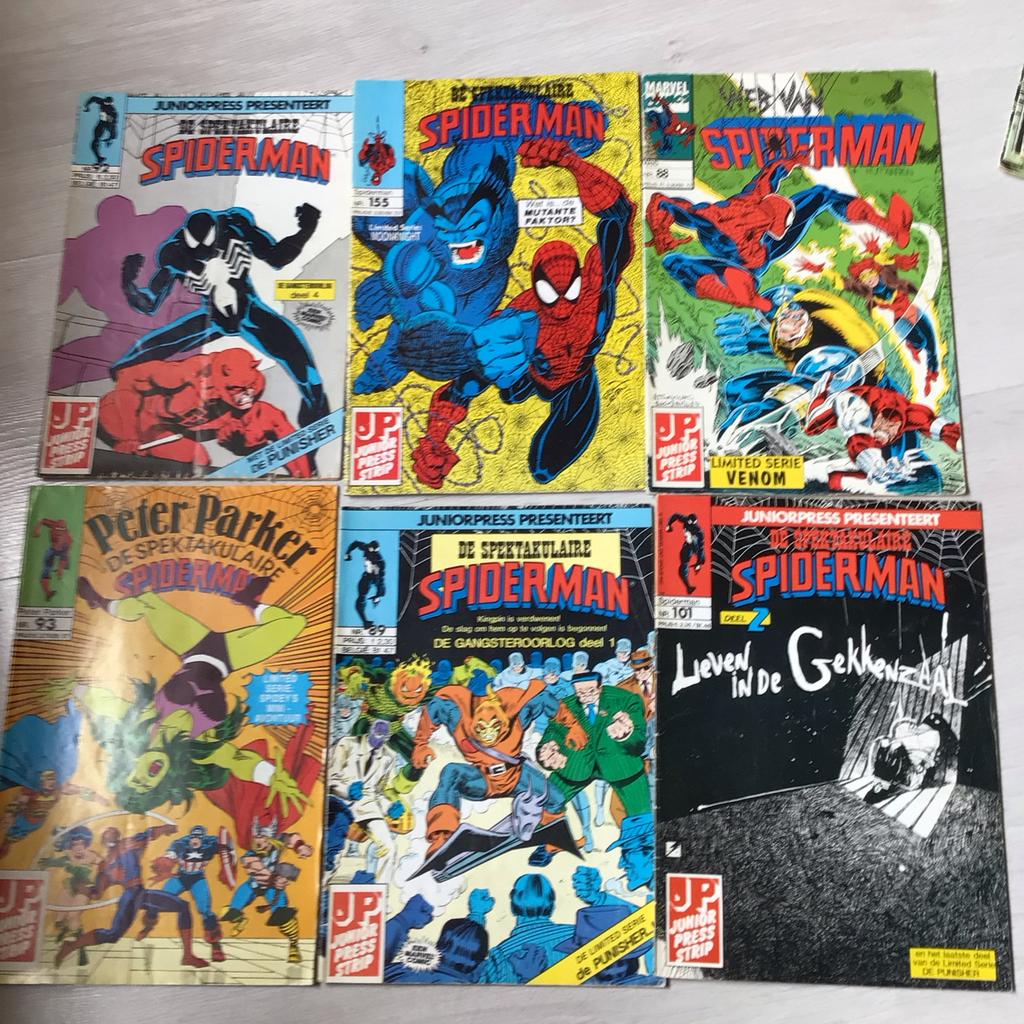 De Spektakulaire Spider-Man Stripboeken Collectie, Meerdere stripboeken, Ophalen of Verzenden, Gelezen