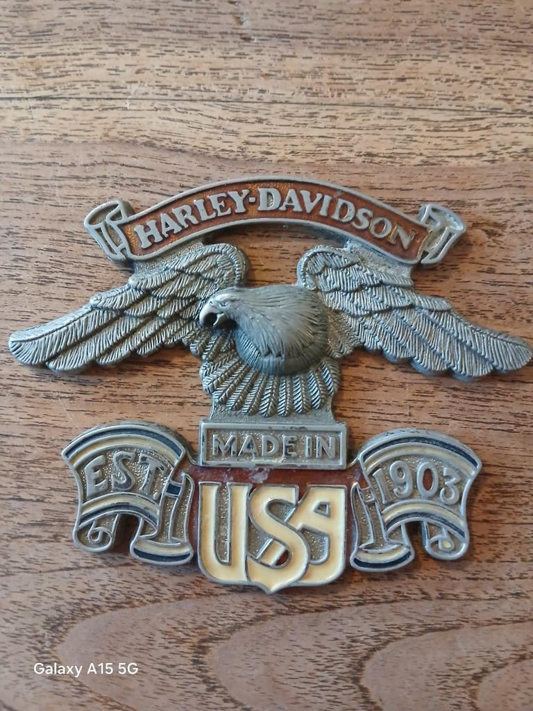 Harley davidson embleem, Motoren, Ophalen of Verzenden