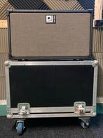 PL Club Cab 2x12” Gitaar Speakerkast inclusief flightcase, Ophalen, Gebruikt, Solid body, Overige merken
