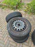 Stalen velgen met band (citroen c1,Toyota aygo, Peugeot 107), Ophalen, Gebruikt