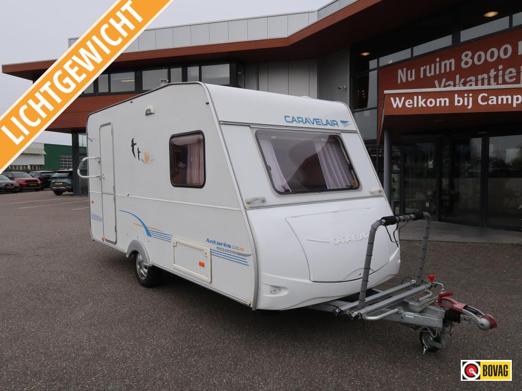 Caravelair Ambiance Style 400 MET UNICO VOORTENT, Kachel, Treinzit, 4 tot 5 meter, Caravelair