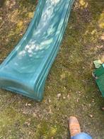 Groene kunststof glijbaan - 230 cm lang, Kinderen en Baby's, Speelgoed | Buiten | Speeltoestellen, Ophalen of Verzenden, Gebruikt