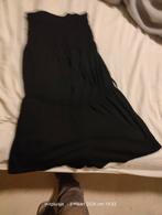 Zwarte broekrok met elastische tailleband, Maat 38/40 (M), Zwart, Ophalen of Verzenden, Onbekend