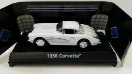 Chevrolet Corvette 1958 wit, Ophalen of Verzenden, Nieuw, Auto, Overige merken