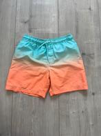 H&M zwembroek blauw oranje maat 122/128, Ophalen of Verzenden, Gebruikt, Jongen, Sport- of Zwemkleding