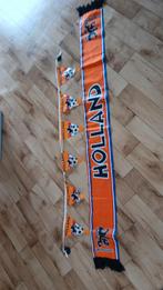 Sjaal Holland plus vlaggetje v h raam, Diversen, Ophalen, Zo goed als nieuw