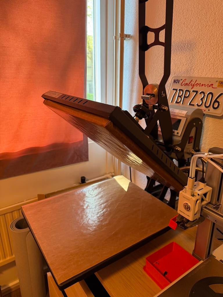 Automatische Transferpers 40x50 hittepers, Geschikt voor karton, Zo goed als nieuw, Overige materialen, Machine