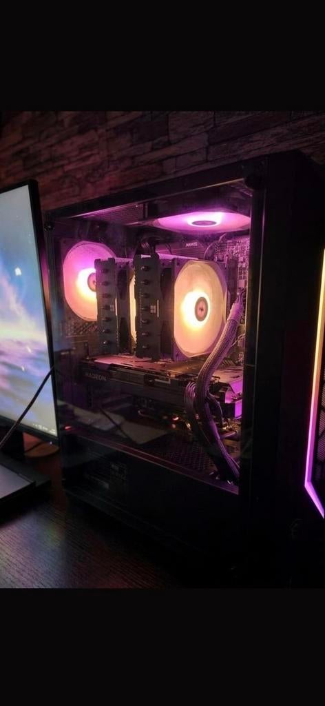 High-End Gaming PC Ryzen 7 5700X3D – RX 7800 XT | 32GB RAM |, Ophalen of Verzenden, Zo goed als nieuw, Gaming, SSD