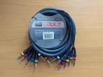 DAP FL66 Multikabel 8x Stereo jack naar 8x Stereo jack 3m, Ophalen of Verzenden, Zo goed als nieuw, Apparatuur