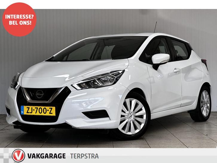 Nissan Micra 1.0 IG-T Acenta/ Trekhaak/ LED Dagrijverl/ Pare, Auto's, Nissan, Bedrijf, Te koop, Micra, ABS, Airbags, Airconditioning