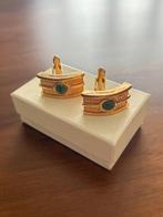 Christian Dior manchetknopen en dasspeld uit de jaren 80, Ophalen of Verzenden, Zo goed als nieuw, Overige materialen