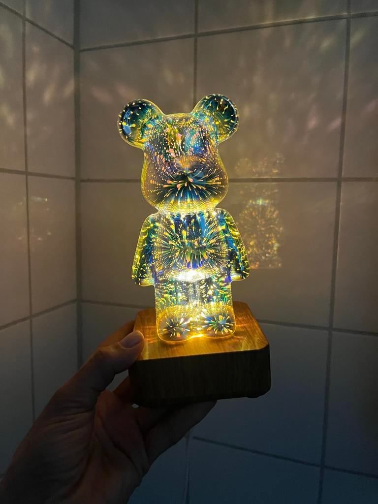 LED Teddybeer Lamp met Speakers pop art lamp teddybear, Ophalen, Led-lamp, Minder dan 30 watt, Pop art , modern