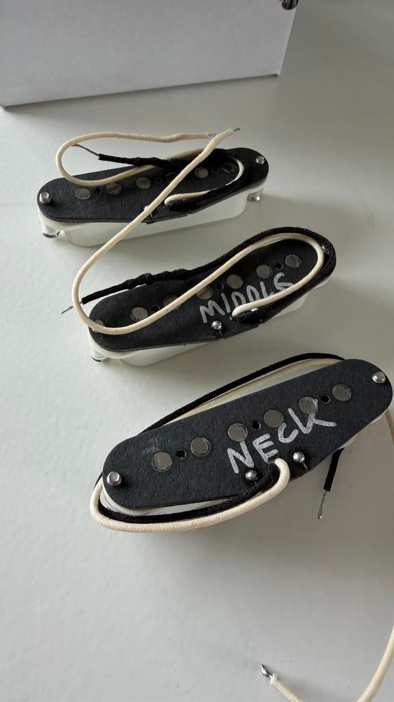 OX4 1962 stratocaster pickups A5, Muziek en Instrumenten, Instrumenten | Onderdelen, Ophalen of Verzenden, Zo goed als nieuw, Elektrische gitaar