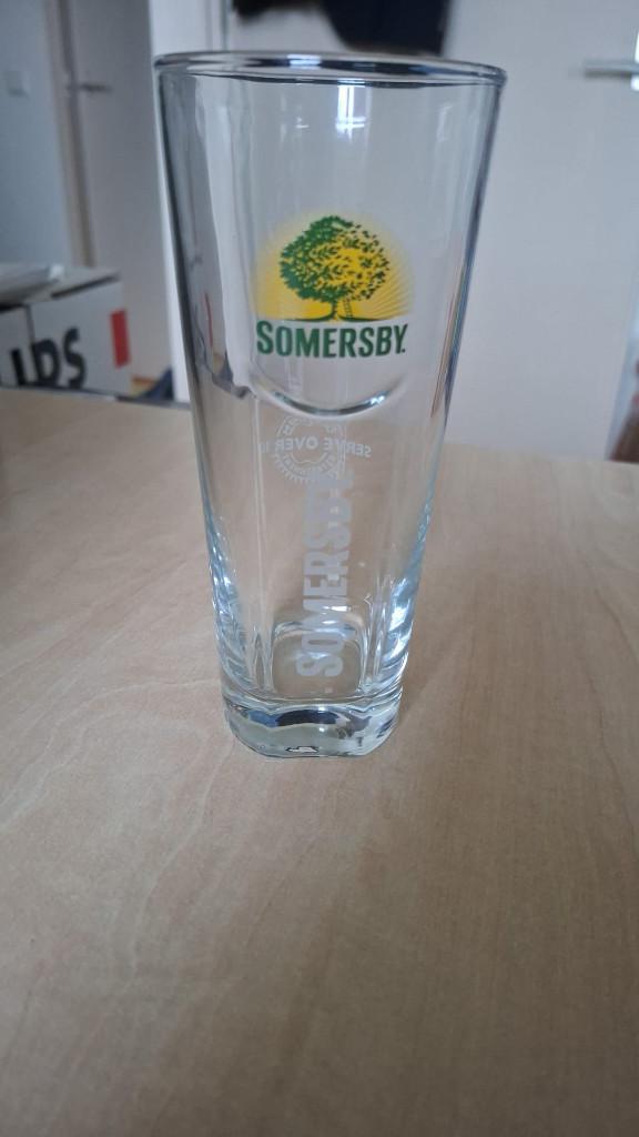 Somersby glas, Ophalen of Verzenden, Zo goed als nieuw, Glas of Glazen, Overige merken