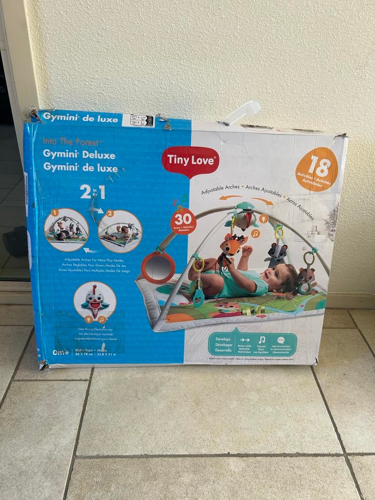 Tiny Love Babygym Gymini Deluxe - Nieuw in doos!, Kinderen en Baby's, Speelgoed | Babyspeelgoed, ., Nieuw, Ophalen of Verzenden