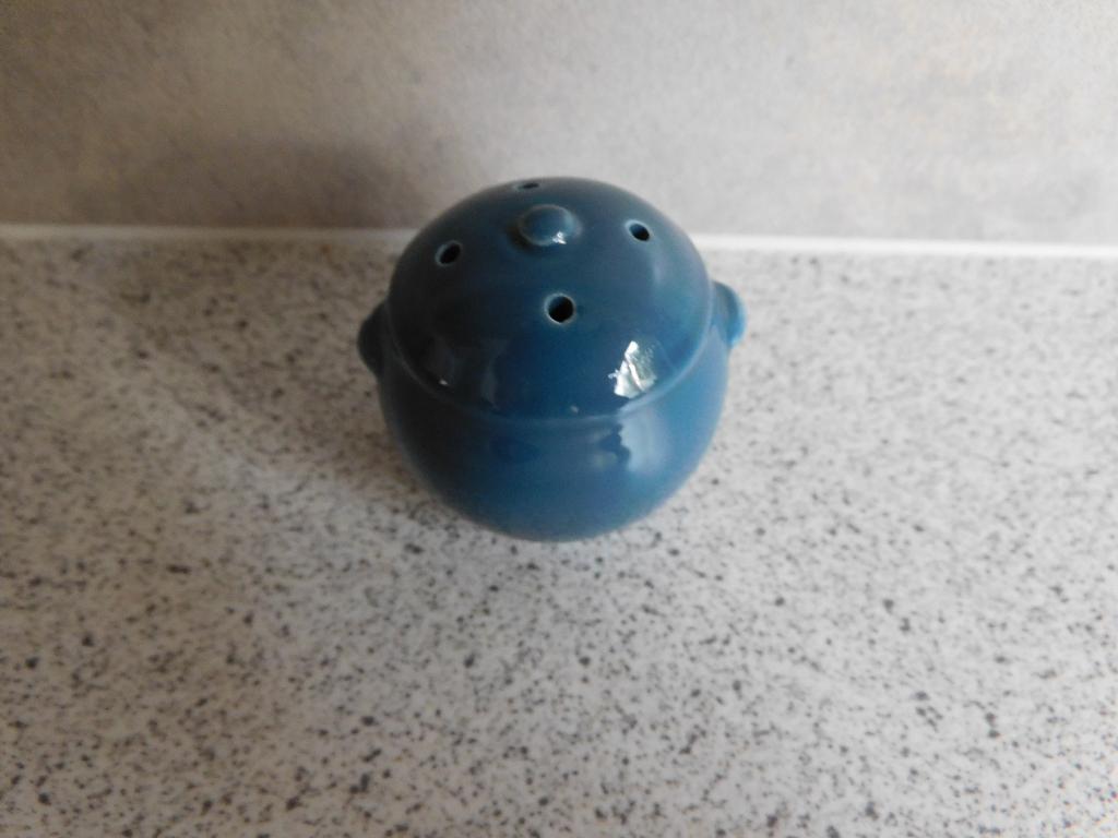 Zout pot Kookpot Petrol, Overige typen, Ophalen of Verzenden, Zo goed als nieuw, Overige stijlen
