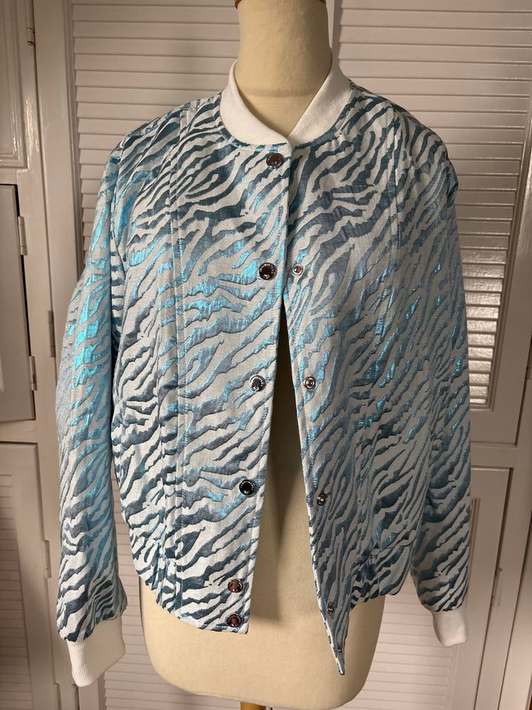 Tramontana maat 36 Zebraprint bomberjack, Ophalen of Verzenden, Nieuw, Maat 36 (S), Blauw