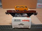 Märklin H0 Platte Wagon met VW Busje - Nieuw in Doos, Ophalen of Verzenden