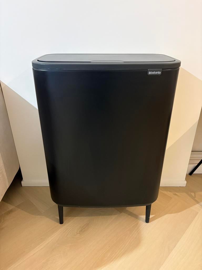 Brabantia Bo Touch Bin Hi 60L prullenbak, 50 tot 75 cm, 40 liter of meer, Ophalen of Verzenden, Zo goed als nieuw