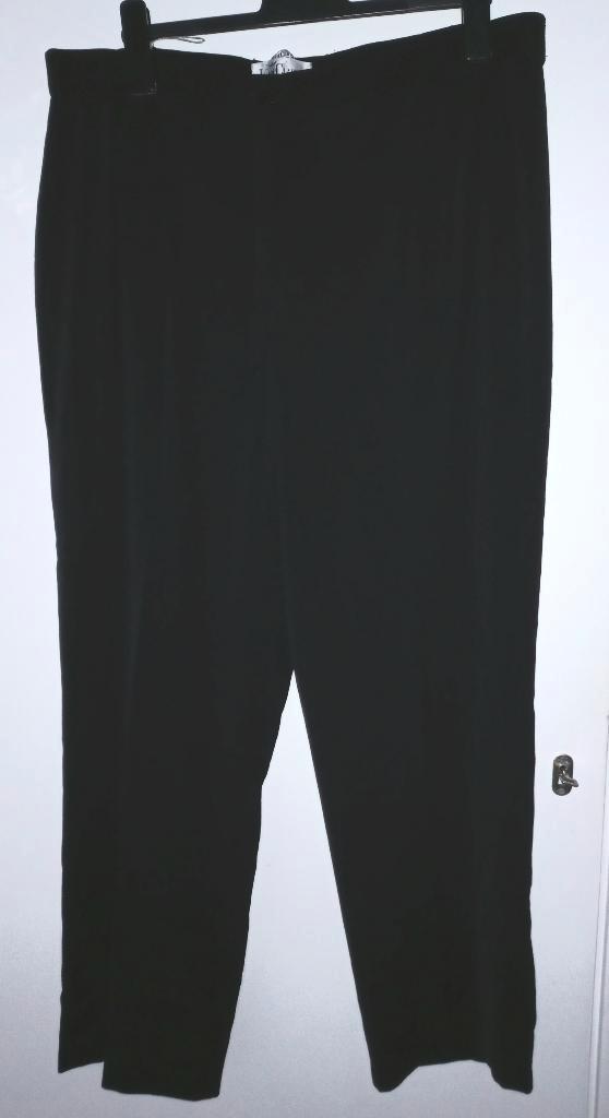 Jean Claire broek maat 48, Kleding | Dames, Grote Maten, Zo goed als nieuw, Broek of Spijkerbroek, Zwart, Ophalen of Verzenden