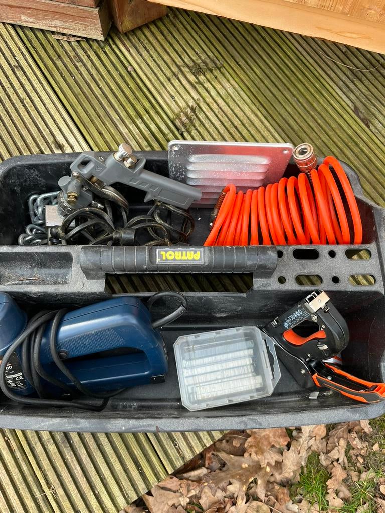 Koffer diversen, Ophalen, Gebruikt